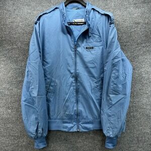 Members Only Jacket Men's XXT Blue Lightweight Bomber Zip Up Casual Outerwear